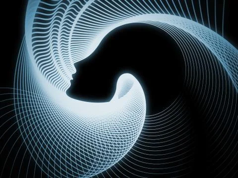 Realms of Soul Geometry Illustrazione stock