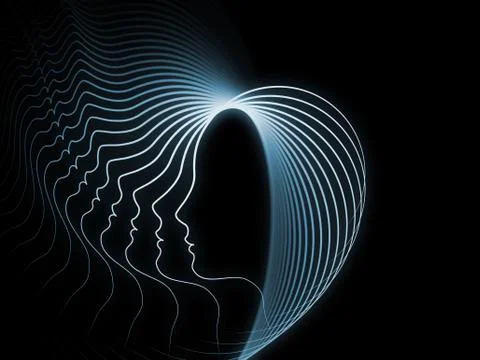 Realms of Soul Geometry Illustrazione stock