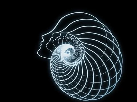 Realms of Soul Geometry Stock Illustration