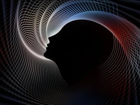 Realms of Soul Geometry Stock Illustration