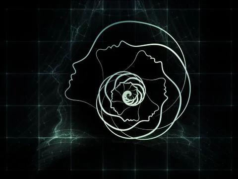 Realms of Soul Geometry Stock Illustration