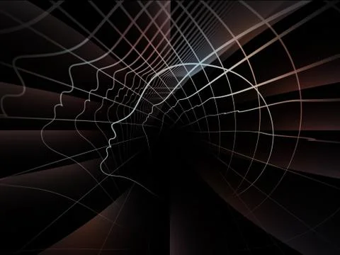 Realms of Soul Geometry Stock Illustration