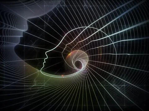 Realms of Soul Geometry Stock Illustration