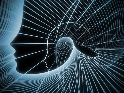 Realms of Soul Geometry Stock Illustration