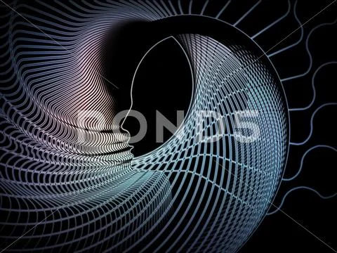 Realms of Soul Geometry Illustrazione stock