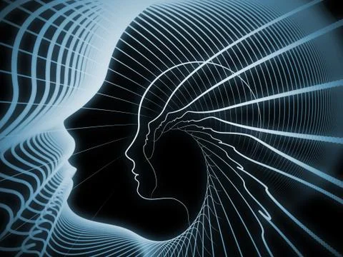 Realms of Soul Geometry Stock Illustration
