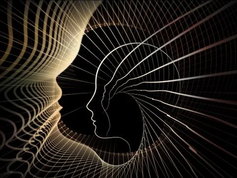 Realms of Soul Geometry Stock Illustration