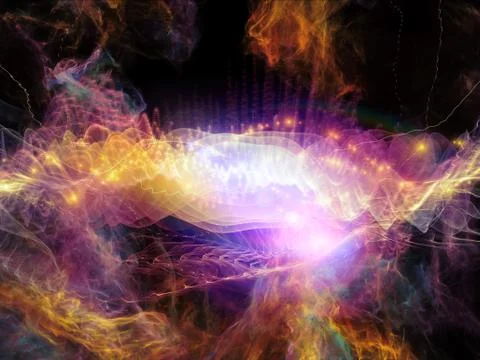 Realms of Sound Wave Stock Illustration