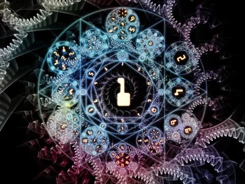 Realms of Symbolic Meaning 스톡 일러스트
