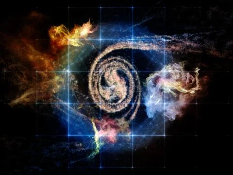 Realms of Void Stock Illustration