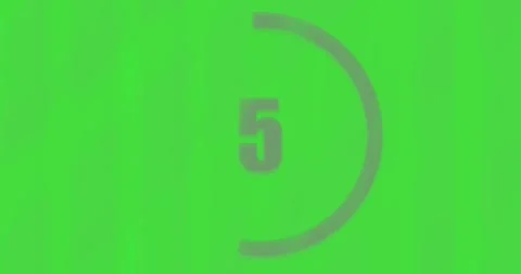 Realtime countdown clock Stock Footage 292875912