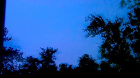 Realtime flashes of night storm. Lightning Stock-Footage 22960837