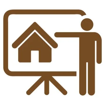 Realtor icon 스톡 일러스트
