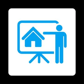 Realtor icon Stockillustratie