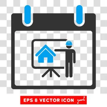Realty Developer Calendar Day Eps Vector Icon イラスト素材