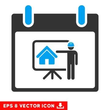 Realty Developer Calendar Day Vector Eps Icon イラスト素材