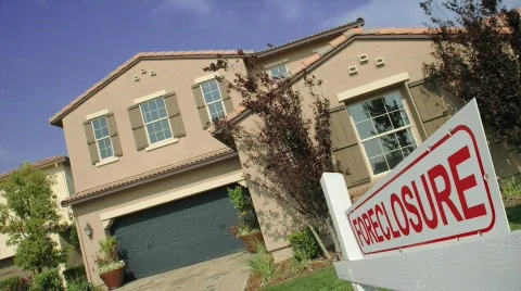REALTY FORECLOSURE Stock Footage 338075