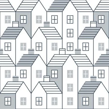 Realty pattern and backdrop Stock Illustration