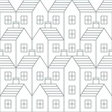 Realty pattern and backdrop イラスト素材
