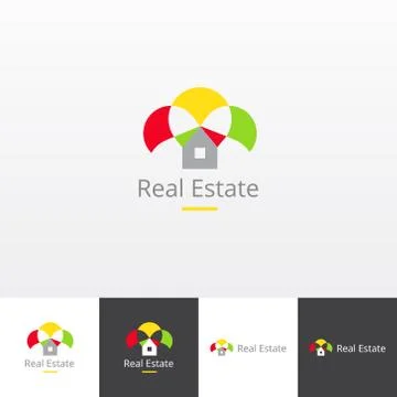 Realty service vector logo eps Stock Illustration