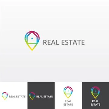 Realty service vector logo eps Stock-Illustration