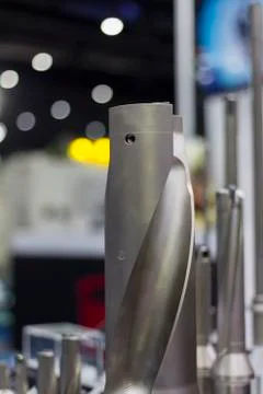 Reaming cutting tool for machining process Stock Photos