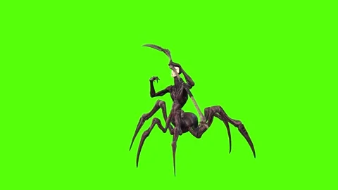 Reaper Attack Green Screen Animation 3D ... | Stock Video | Pond5