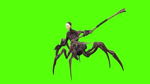 Reaper Idle Green Screen Animation 3D Re... | Stock Video | Pond5
