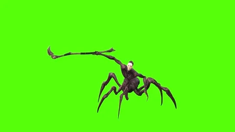 Reaper Scythe Attack Green Screen Animat... | Stock Video | Pond5