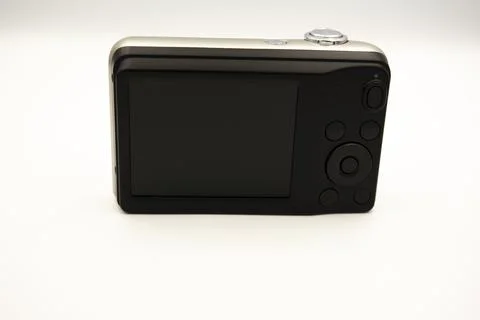 Rear of Digital Compact Camera Stock Photos
