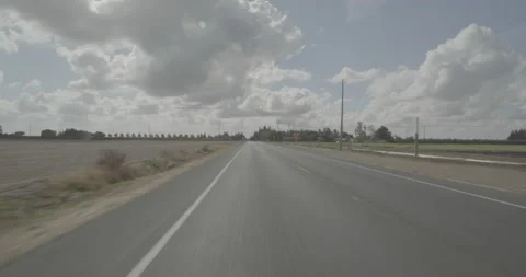 Rear driving plate - Davis Road at Armstrong Road, Armstrong Vídeo Stock 293463922