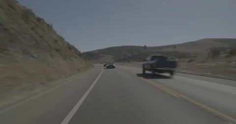 Rear driving plate - Highway 1 at Villa Creek Road, Harmony Stockbeeldmateriaal 294805580