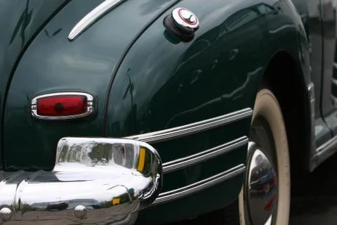 Rear end classic Stock Photos