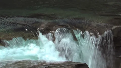 Rear Guard Falls Stock Footage 8600996