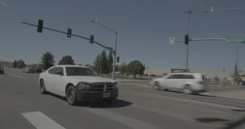 Rear left driving plate - Dell Range Boulevard at Stillwater Avenue Cheyenne Vidéo 289690625