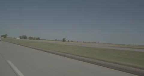 Rear left driving plate - Highway 90 at Mile 298 Aurora County Vídeo Stock 290785270
