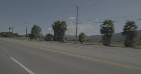 Rear left driving plate - Highway 126 at Boosey Road, Santa Paula Stock-Footage 294699085