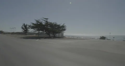Rear left driving plate - Highway 1 at Otter Way, San Simeon Видео 294916004