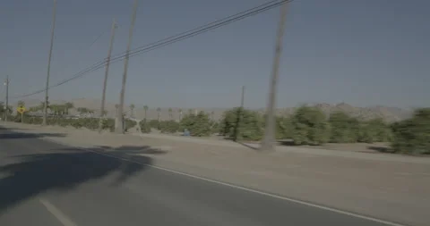 Rear left driving plate - Highway 245 at Mile 10, Naranjo Vídeo Stock 295283467