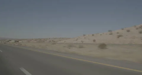 Rear left driving plate - I-15 at Mile 5 Littlefield Vídeo Stock 288325854