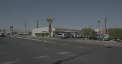 Rear left driving plate - Las Vegas Boulevard at Wyoming Avenue, Las Vegas Vídeo Stock 293933871