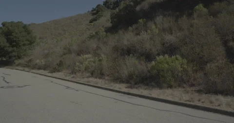 Rear left driving plate - San Luis Bay Drive at end of the road, Avila Beach Stockbeeldmateriaal 294781775