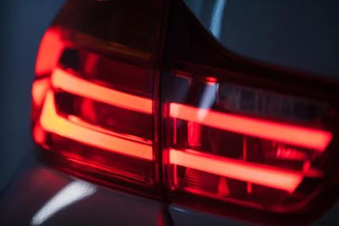 Rear light of a car Stock Photos