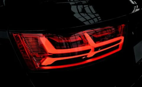 Rear light of a car Stock Photos