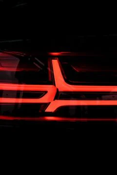 Rear light of a car Stock Photos