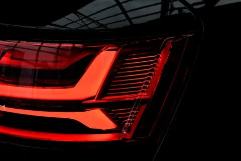 Rear light of a car Stock Photos