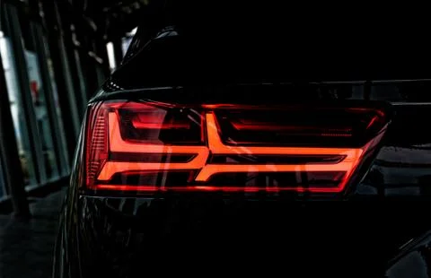 Rear light of a car Stock Photos