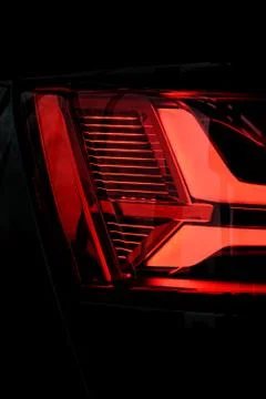 Rear light of a car Foto stock