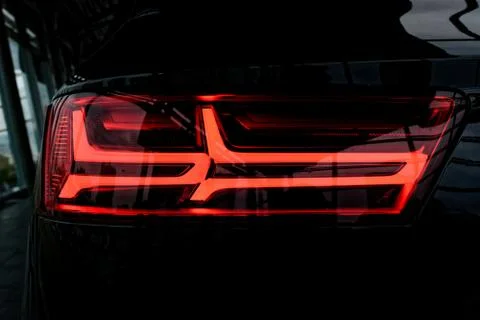 Rear light of a car Stock Photos