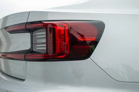 Rear Lights of a Car Foto stock